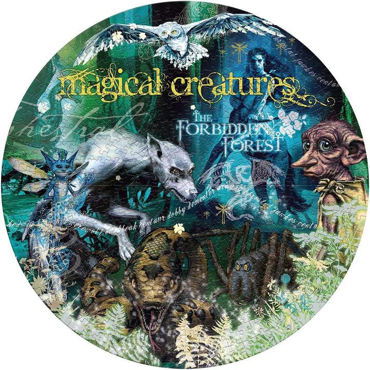 Harry Potter Magical Creatures 500 Piece Jigsaw Puzzle