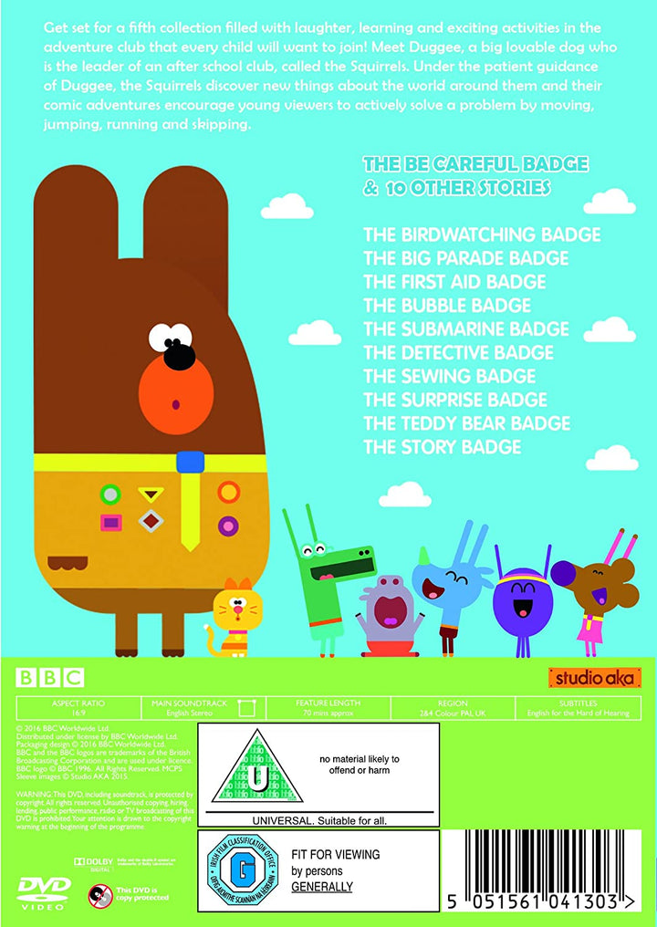 Hey Duggee – The Be Careful Badge und andere Geschichten – Vorschule [DVD]