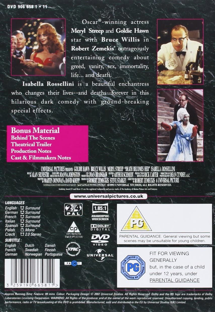 Death Becomes Her [Fantasy] [1992] [DVD]