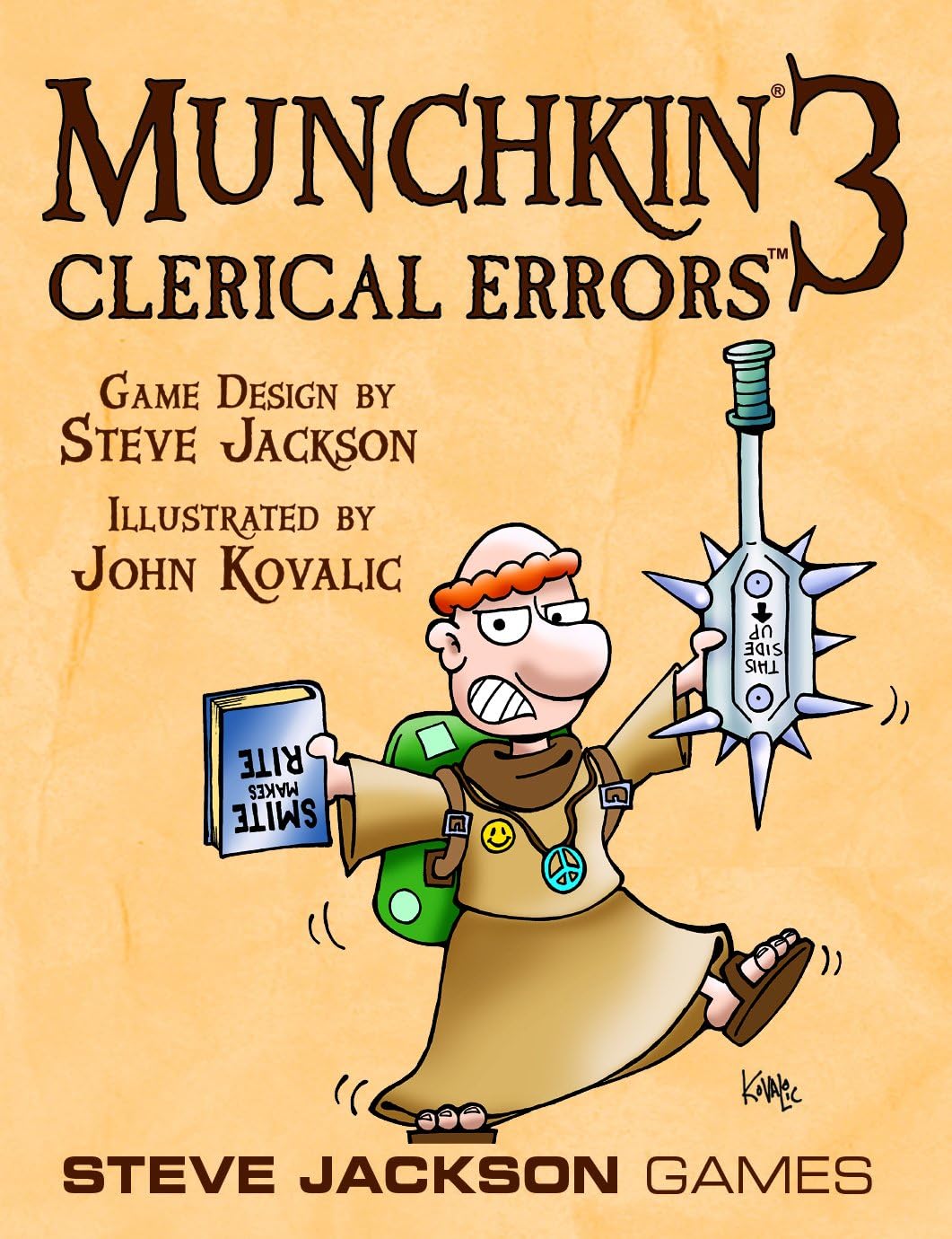 Steve Jackson Games Munchkin 3 Clerical Errors Card Game