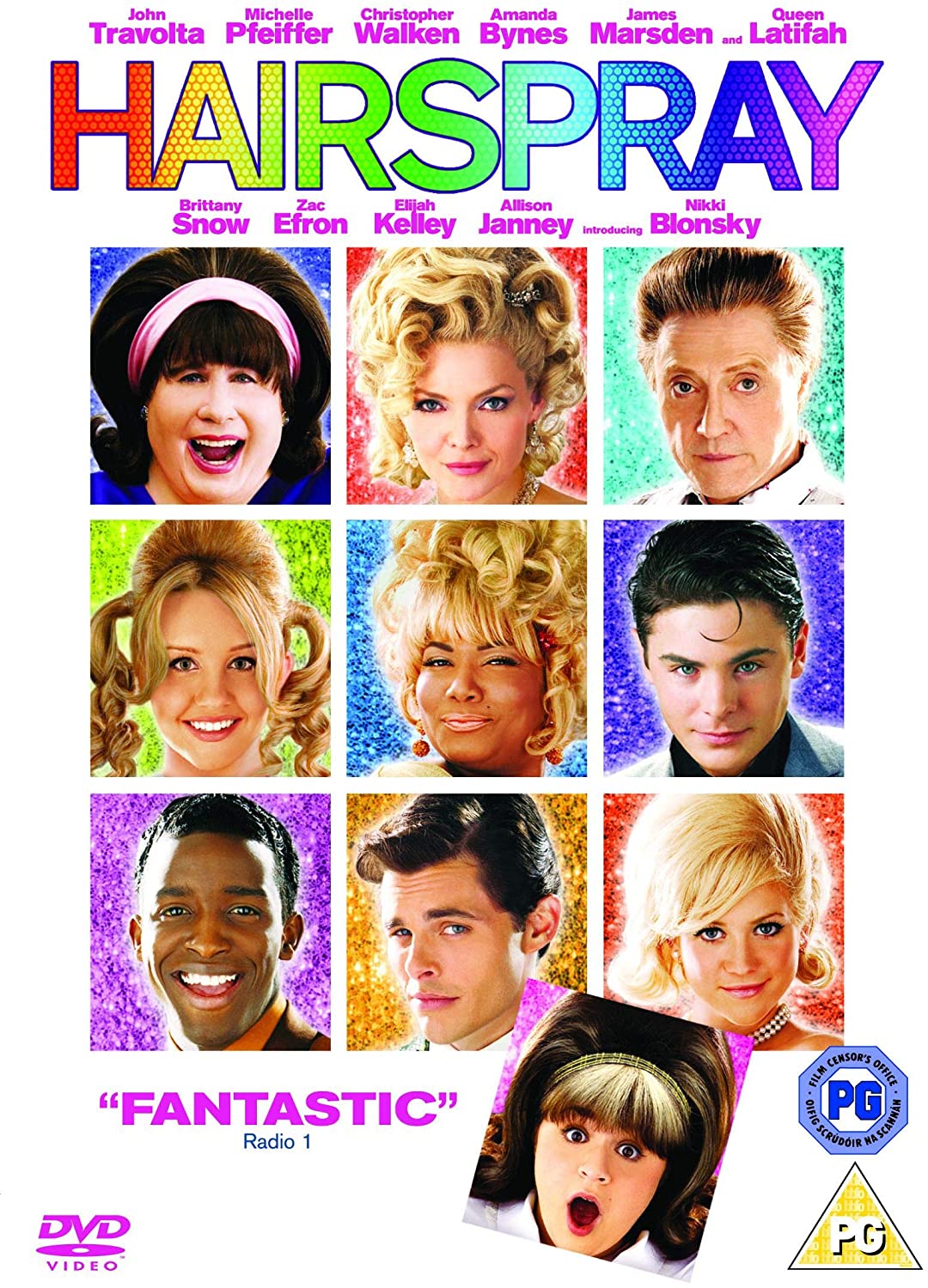 Hairspray (2007) [2017] – Musical/Komödie [DVD]