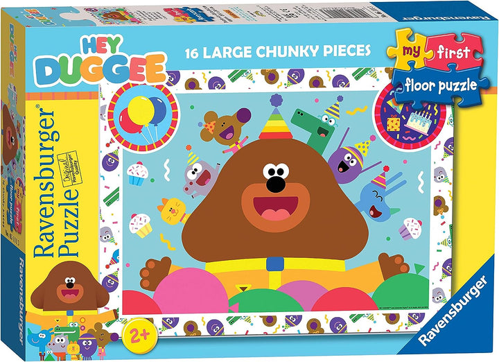 Ravensburger Hey Duggee My First Floor Puzzle – 16-teiliges Puzzle für Kinder – Lernspielzeug für Kleinkinder ab 24 Monaten (2 Jahre)