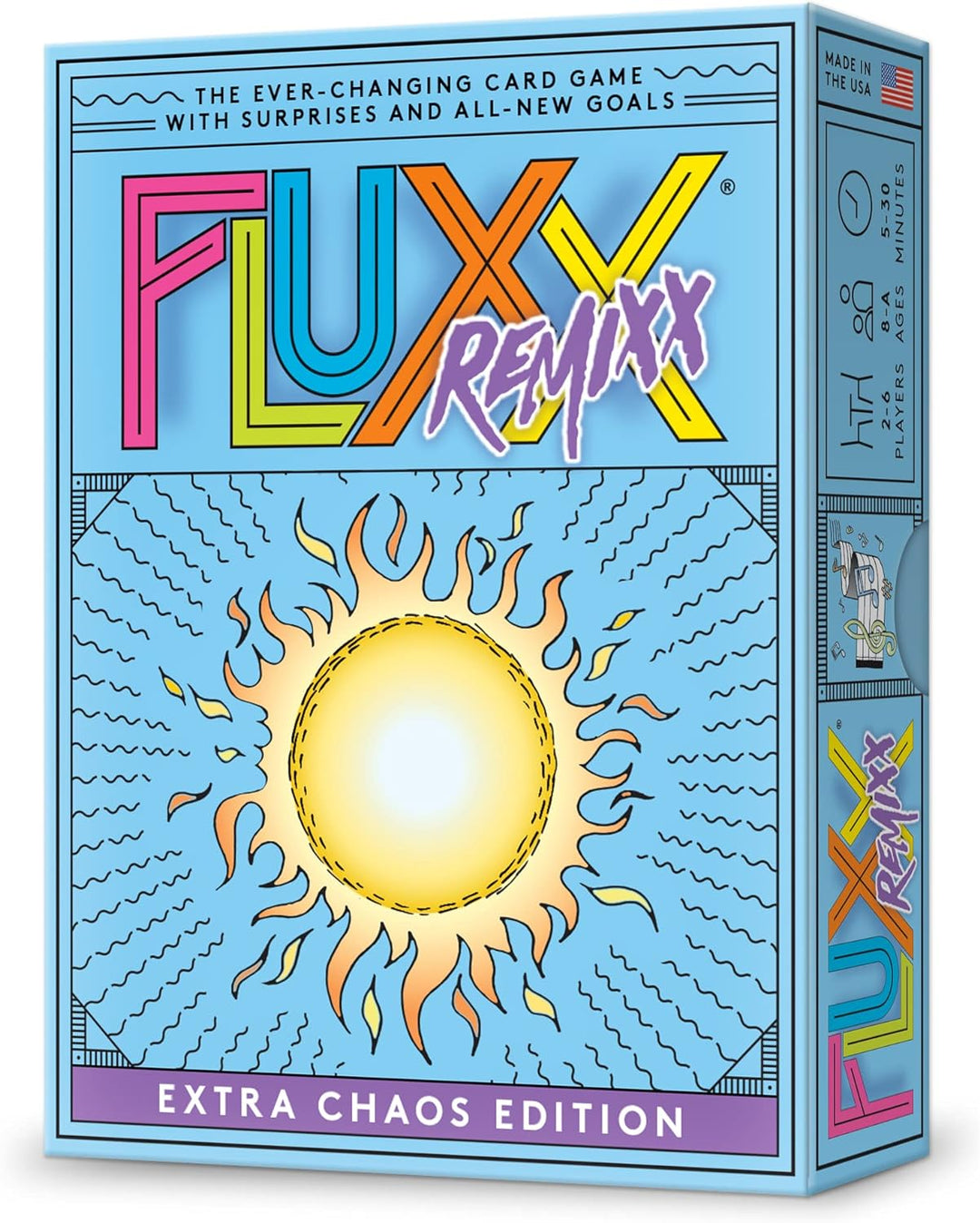 LOONEY LABS Fluxx Remixx Kartenspiel – lustige Spiele für Familienspieleabende, Partyspiele