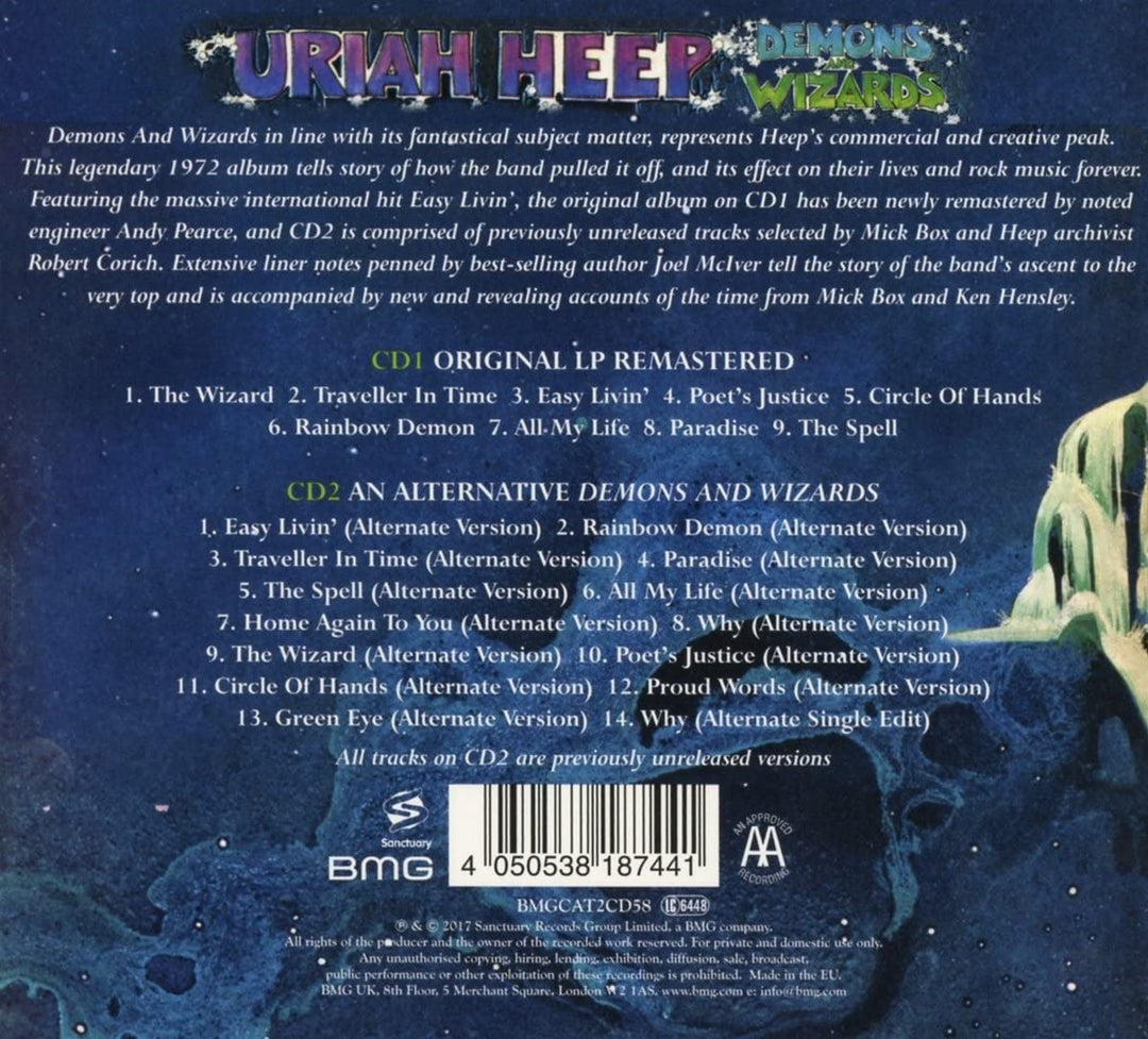 Dämonen- und Zauberer-Set – Uriah Heep [Audio-CD]