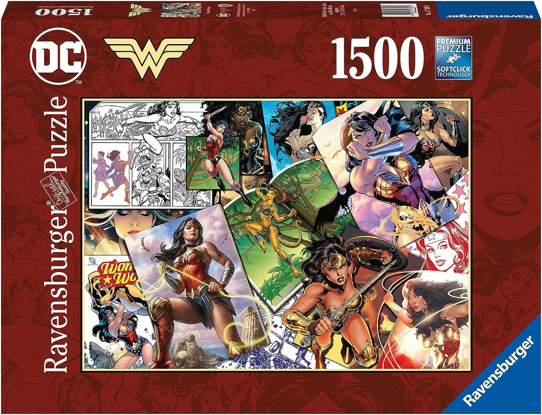 Ravensburger 17308 DC Wonder Woman Puzzles für Erwachsene und Kinder ab 12 Jahren