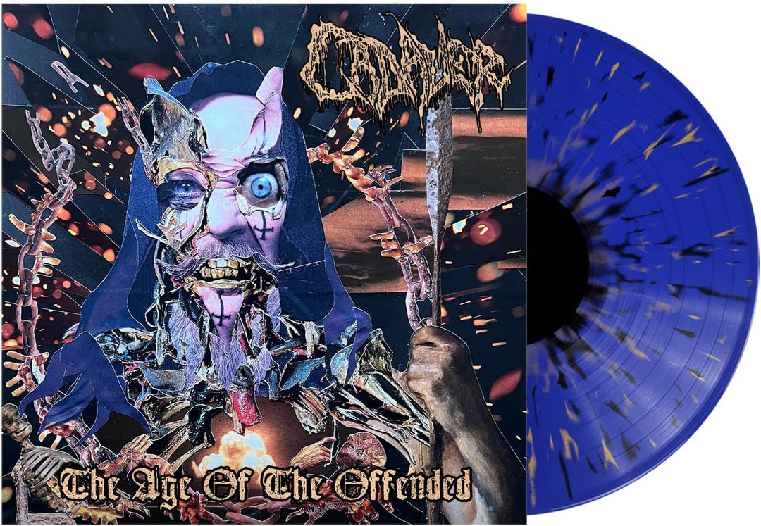 Cadaver – The Age Of The Offended (Blue with Orange, Black Splatter) [VINYL]