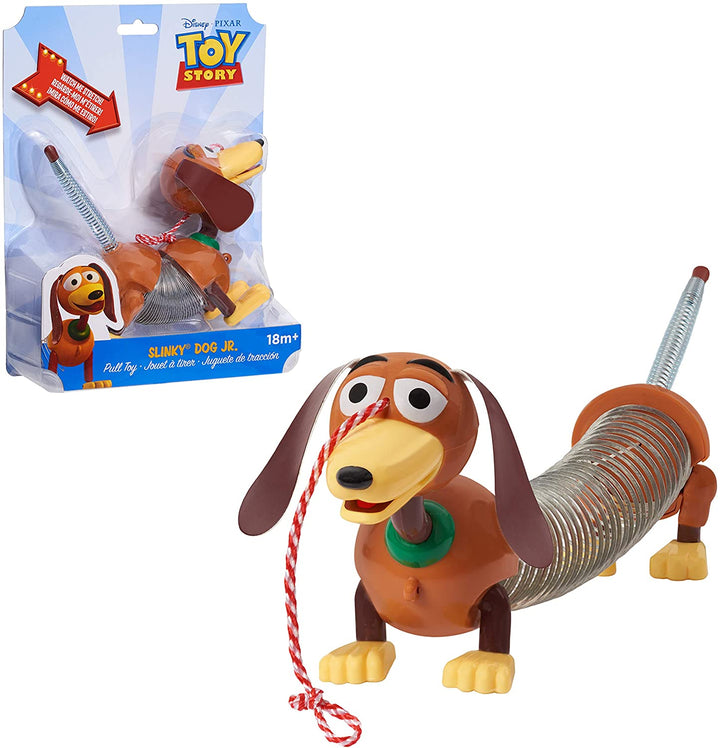 Toy Story 4 03240 Disney und Pixar Story Slinky Dog Jr Nachziehspielzeug, mehrfarbig