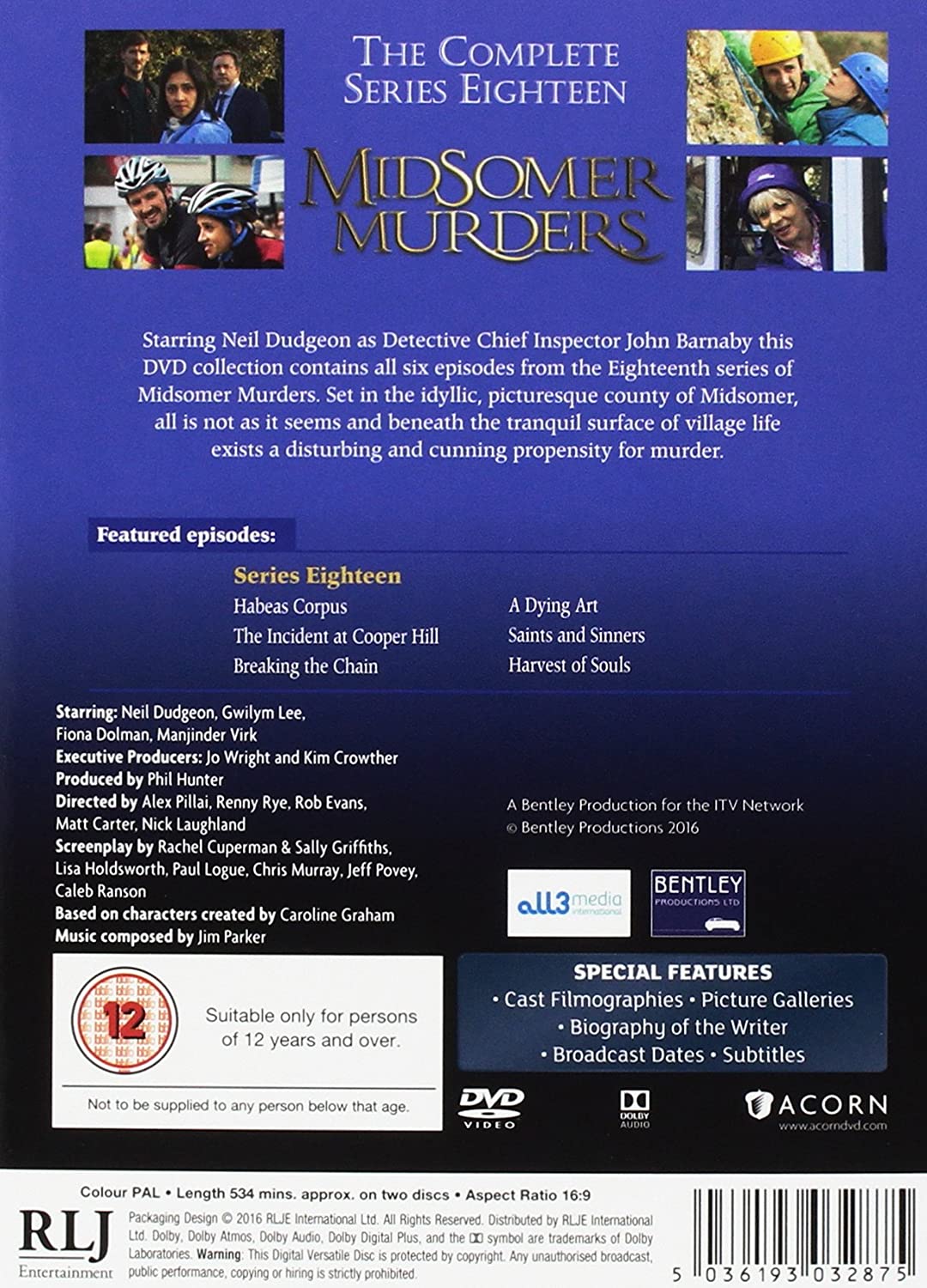 Midsomer Murders – Serie 18 – Mystery [DVD]