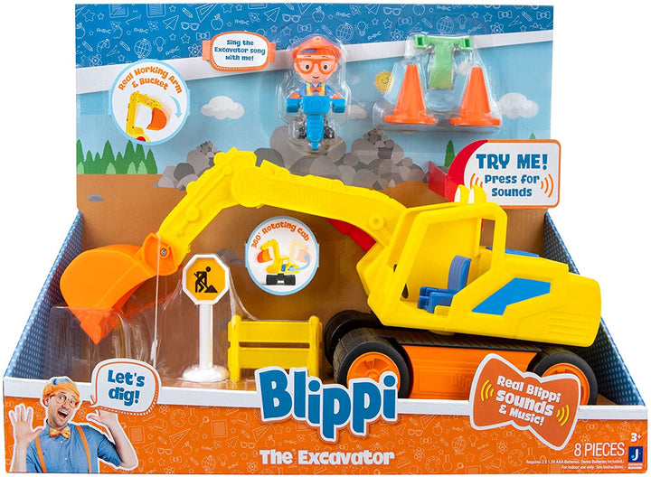 Roblox BLP0095 EA Blippi-Bagger, Gelb