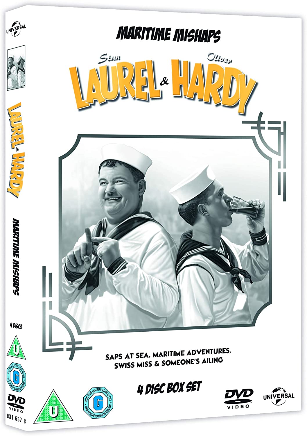 Laurel &amp; Hardy: Maritime Pannen [DVD]