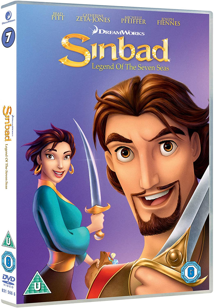 Sinbad: Legend Of The Seven Seas (Artwork-Aktualisierung 2018) – Abenteuer/Fantasy [DVD]