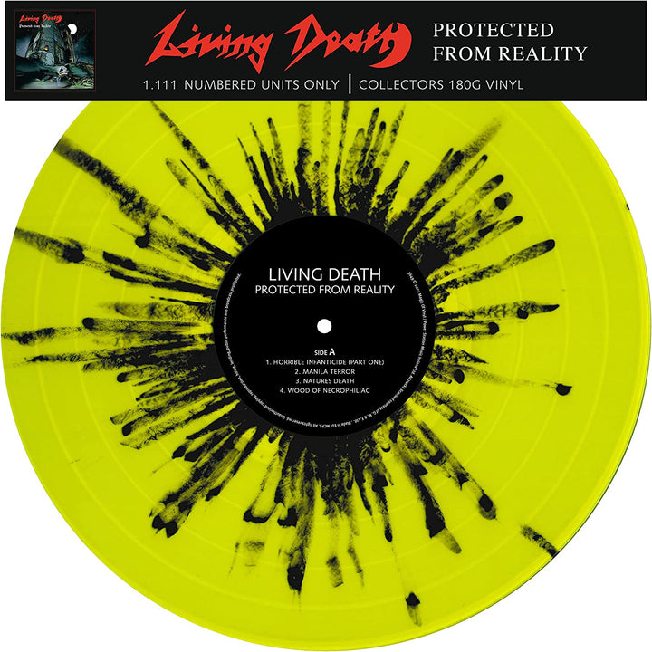 Living Death – Protected From Reality (Splatter) [VINYL]