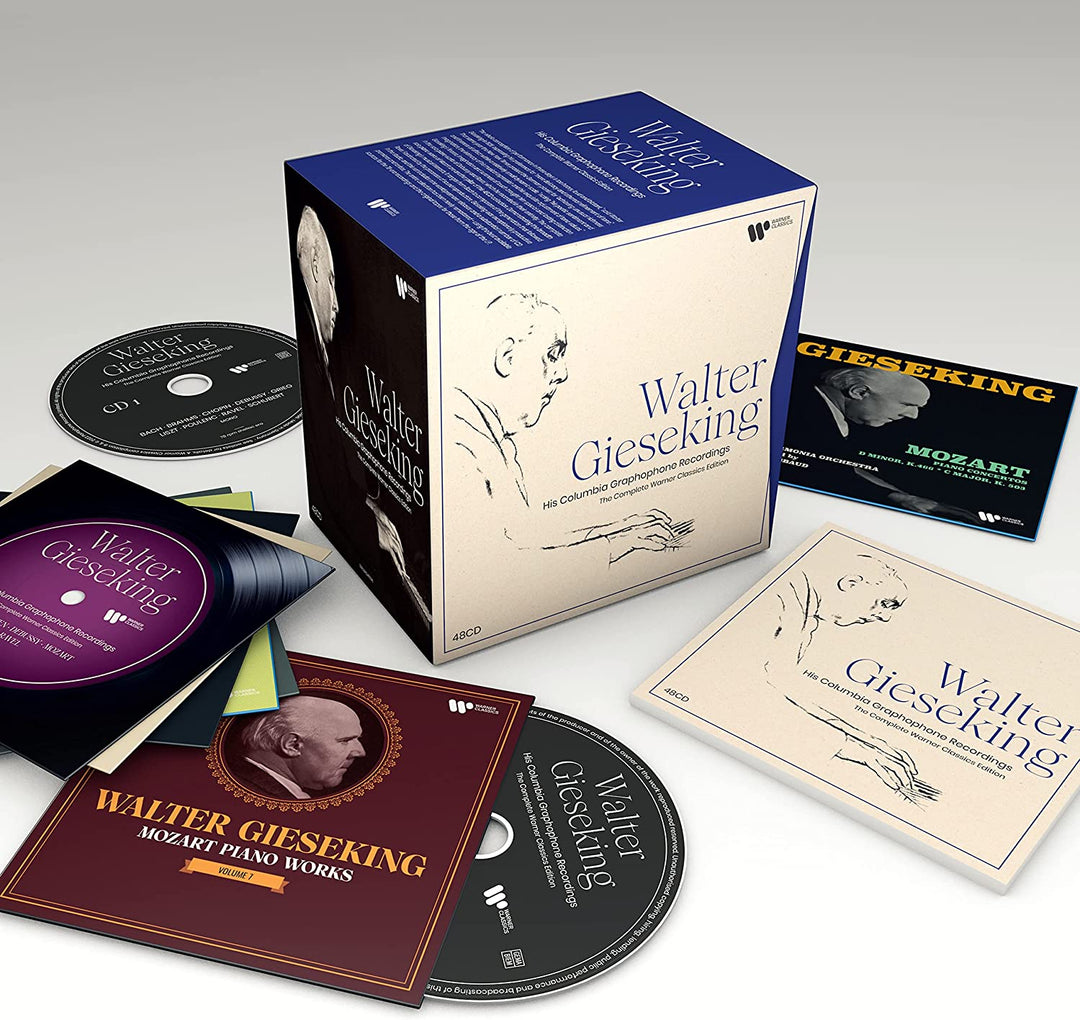 Walter Gieseking – Die kompletten Warner Classics-Aufnahmen [Audio-CD]