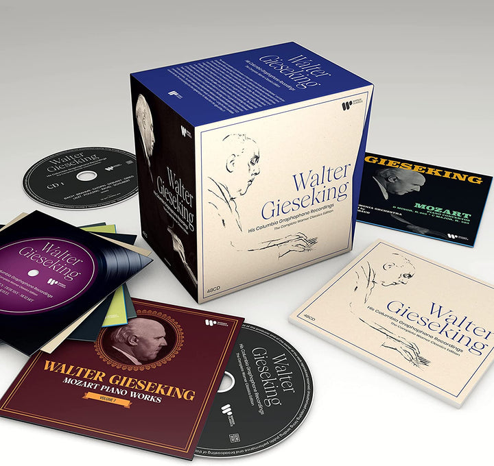 Walter Gieseking – Die kompletten Warner Classics-Aufnahmen [Audio-CD]