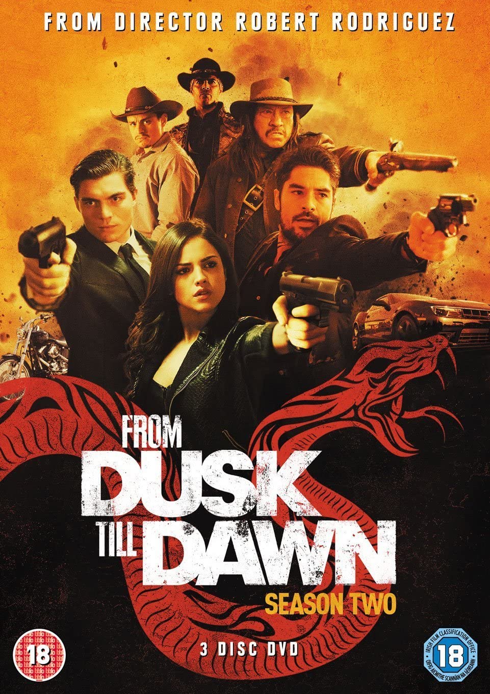 From Dusk Till Dawn: Komplette Staffel 2 – Horror/Action [DVD]