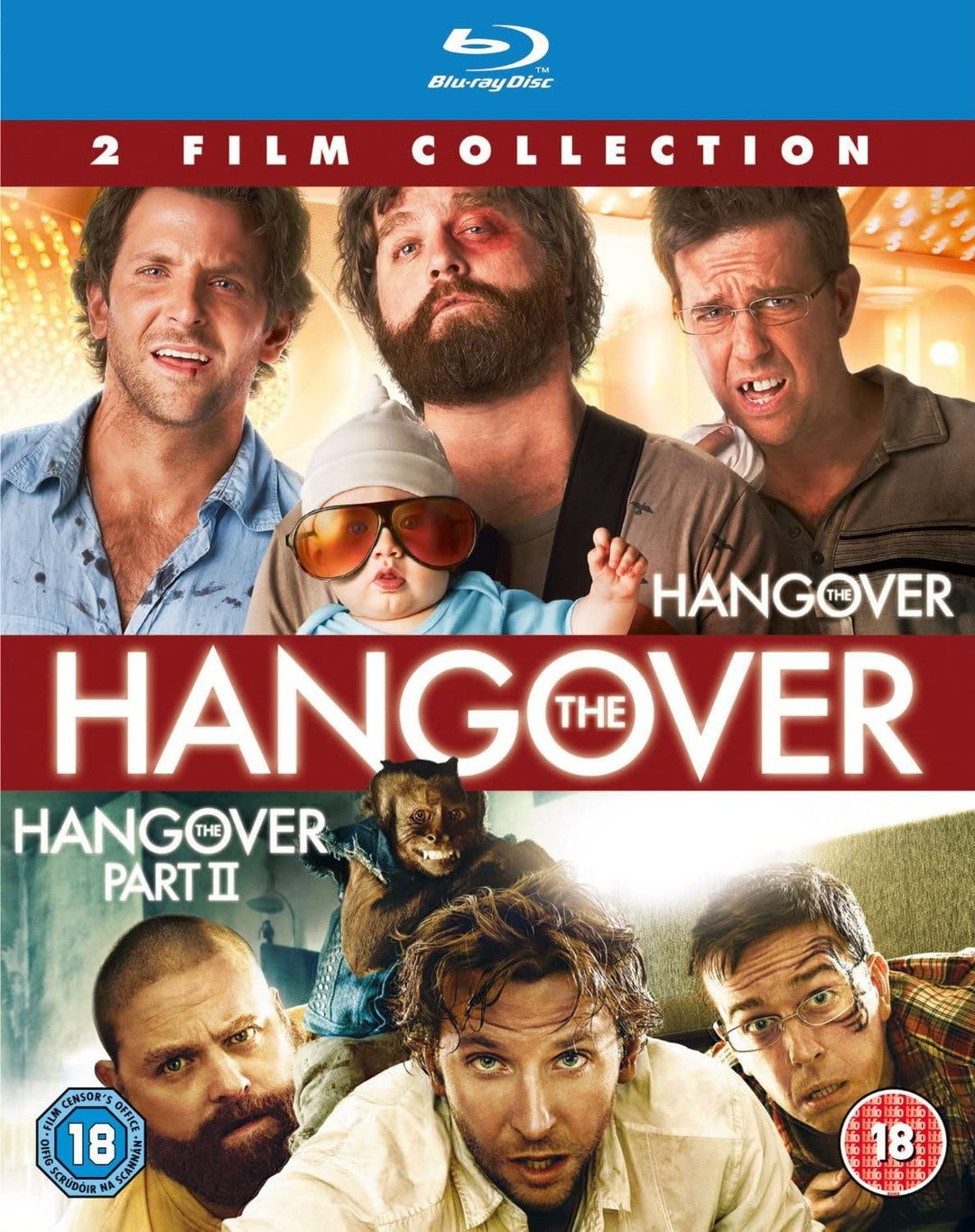 The Hangover/The Hangover Part II Double Pack [2017] [Region Free] [Blu-ray]