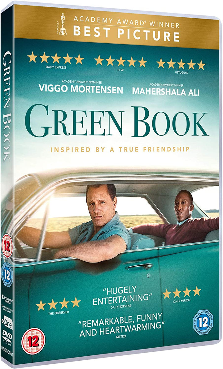 Green Book - Drama/Komödie [DVD]