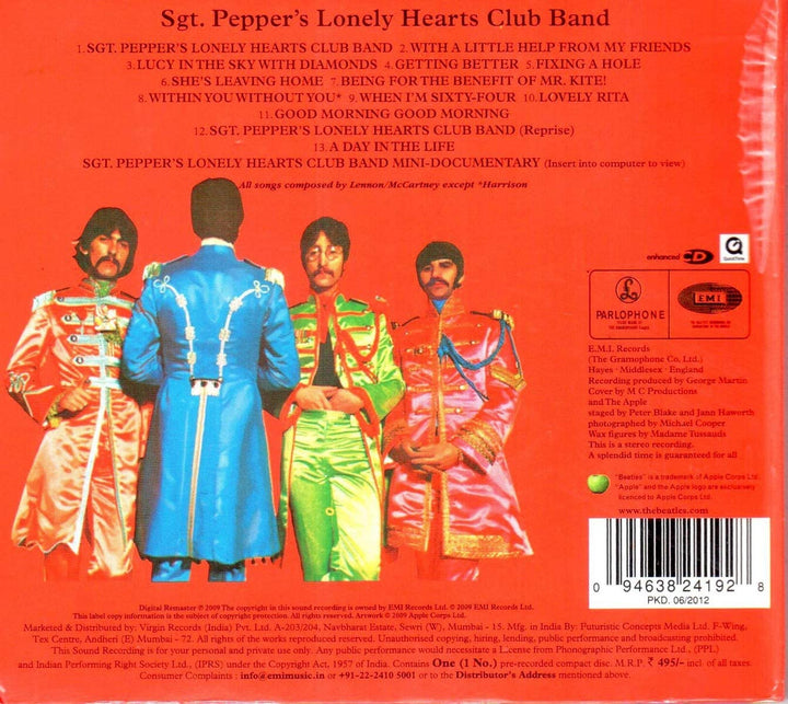 Sergeant. Pepper's Lonely Hearts Club Band - The Beatles [Audio-CD]