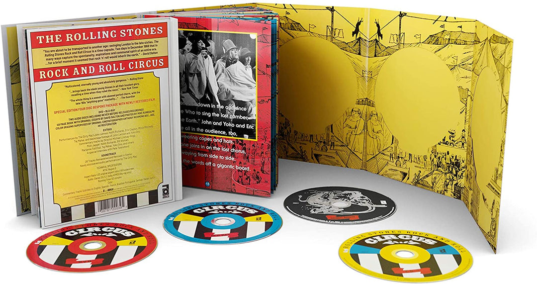 The Rolling Stones – Rock and Roll Circus [2019] – Komödie [DVD]