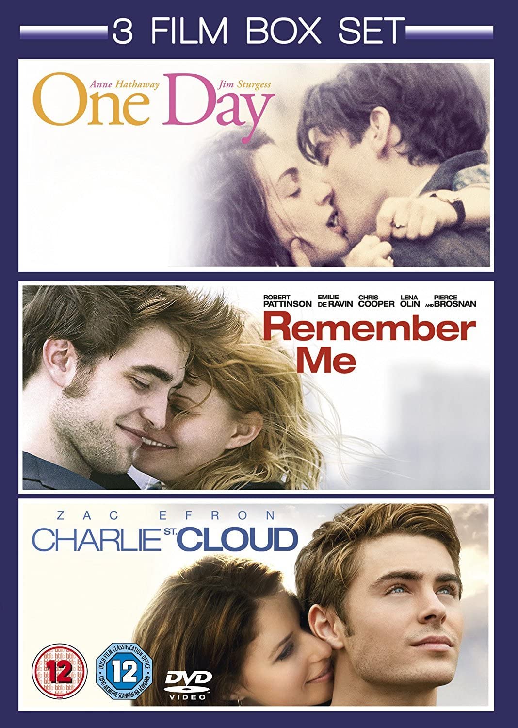 One Day (2012) / Remember Me (2010) / Charlie St Cloud (2011) – Dreierpack – Romantik/Drama [DVD]