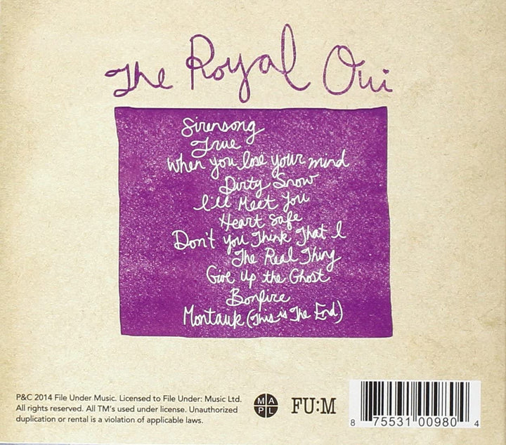 The Royal Oui [Audio-CD]