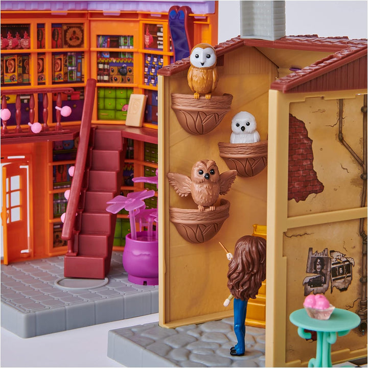 Wizarding World Harry Potter, Magical Minis Diagon Alley 3-in-1-Spielset mit Lig