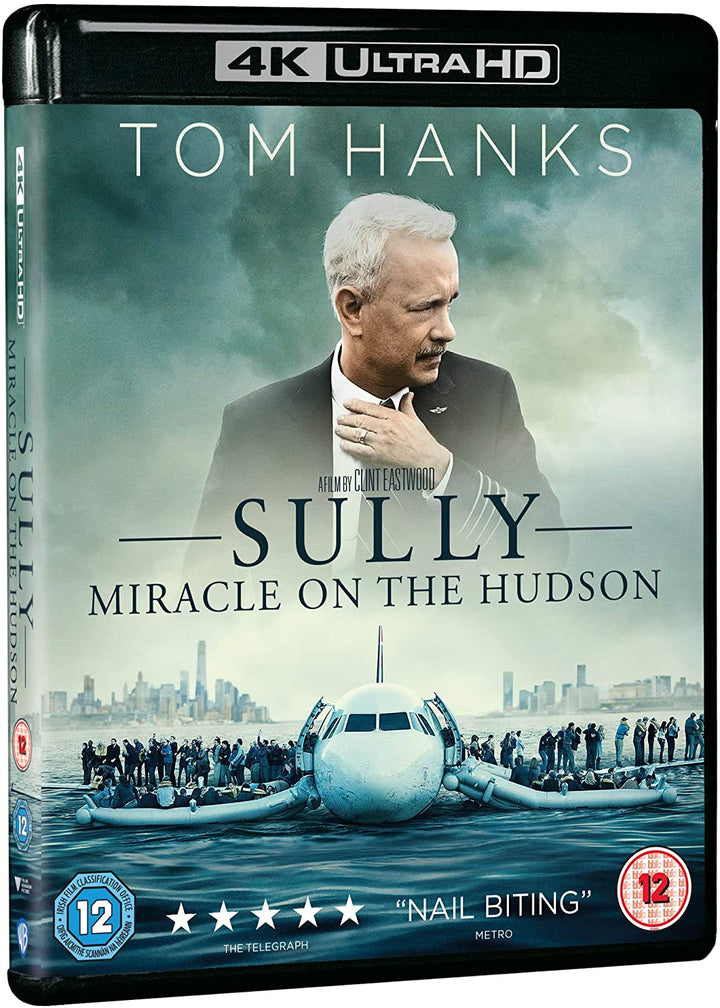 Sully: Miracle On The Hudson [4K Ultra HD] [2016] – Drama [BLu-ray]