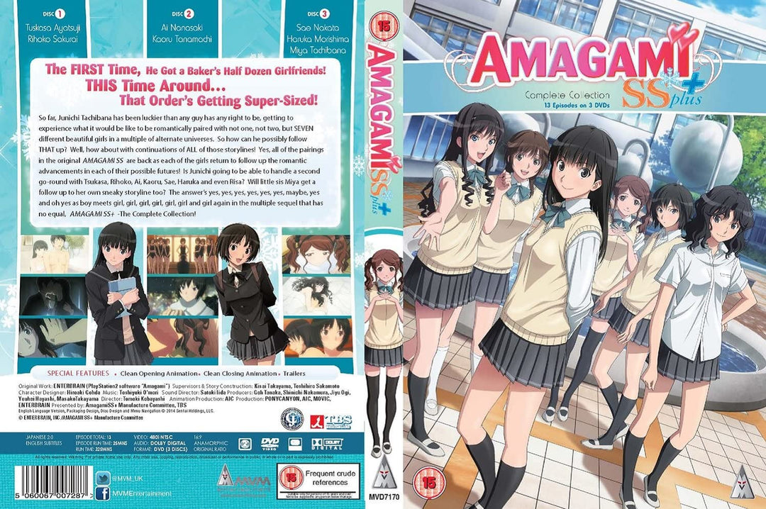 Amagami SS Plus Collection – [DVD]