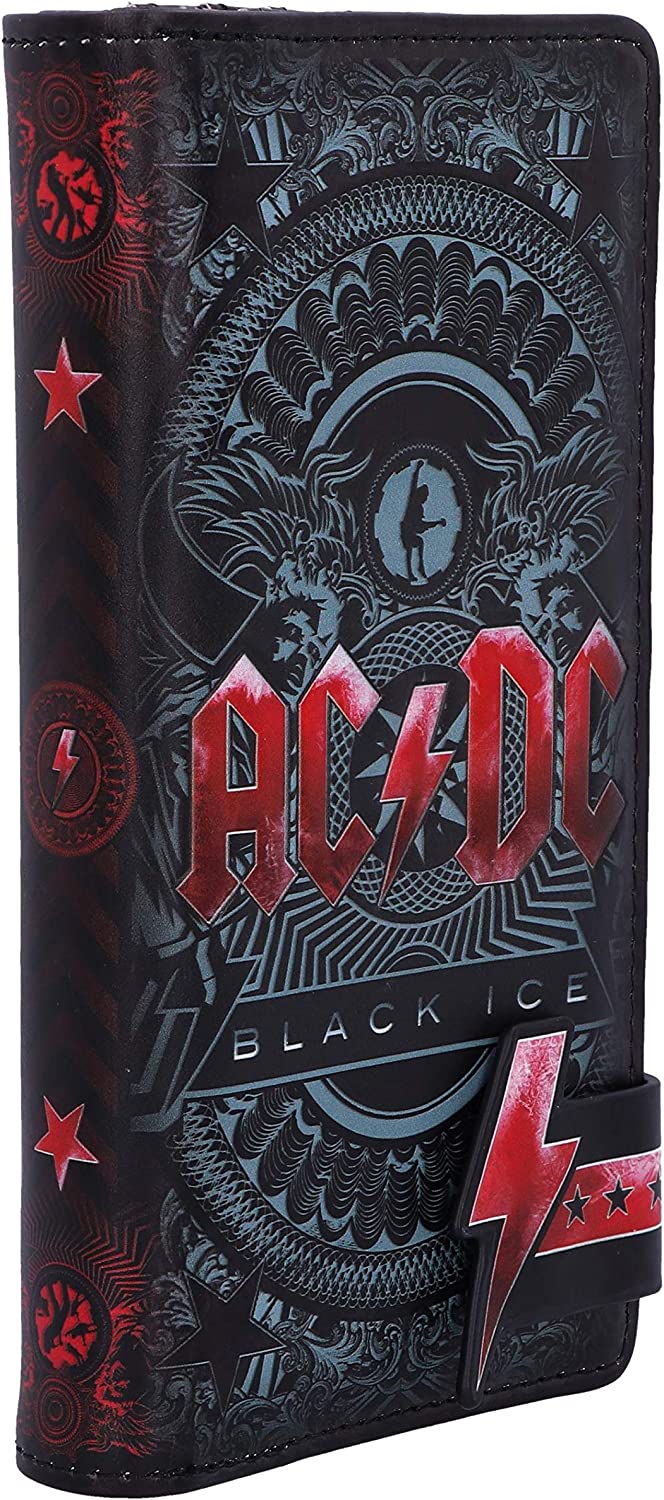 Nemesis Now offiziell lizenziertes AC/DC Black Ice Album geprägtes Portemonnaie, Pol