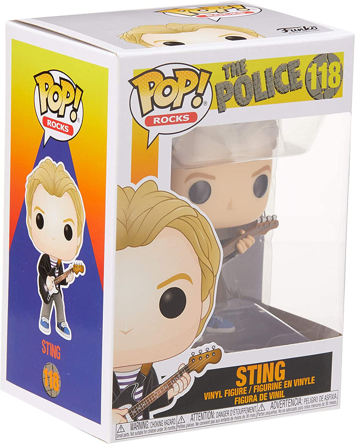 The Police Sting Funko 40087 Pop! Vinyl Nr. 118