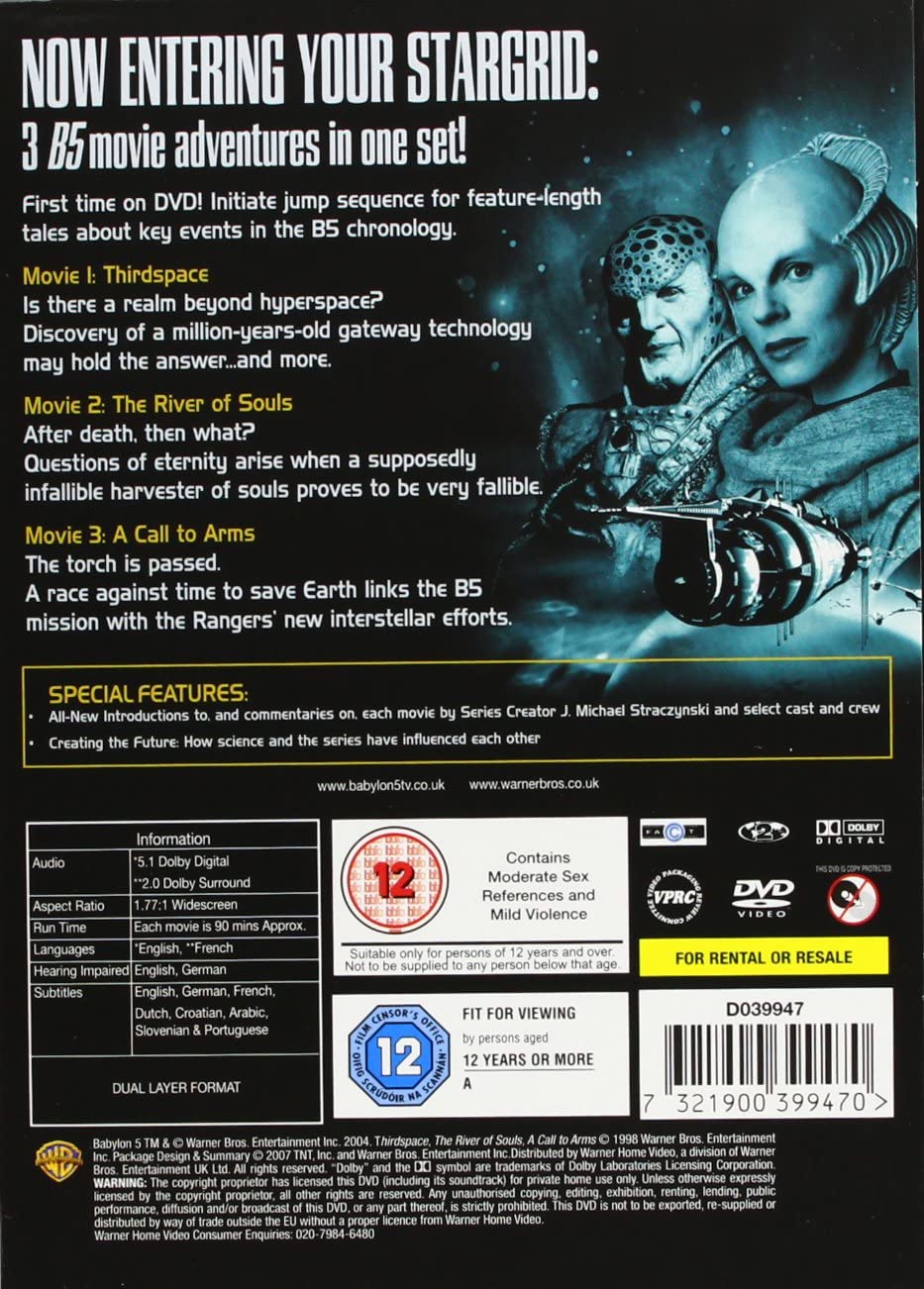 Babylon 5: Die komplette Sammlung + The Lost Tales – Drama [DVD]