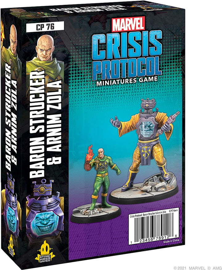 Marvel Crisis Protocol Baron Strucker &amp; Arnim Zola