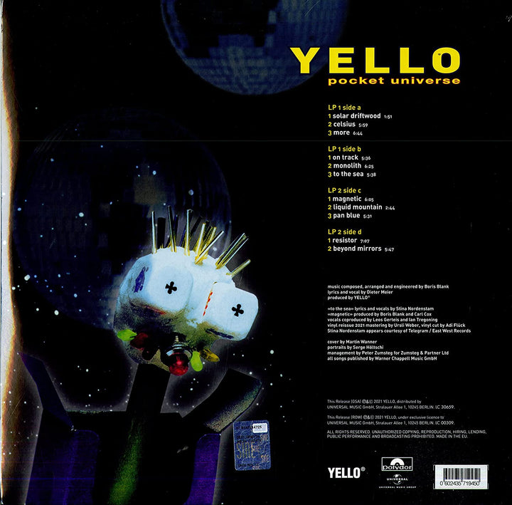 Yello - Pocket Universe [Vinyl]