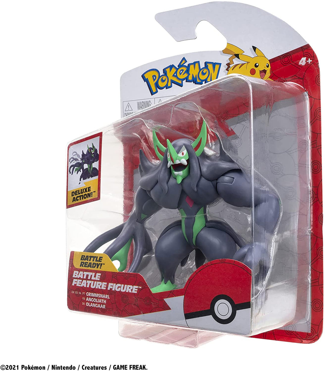 POKEMON BATTLE FEATURE 4.5 INCH FIGURE - GRIMMSNARL