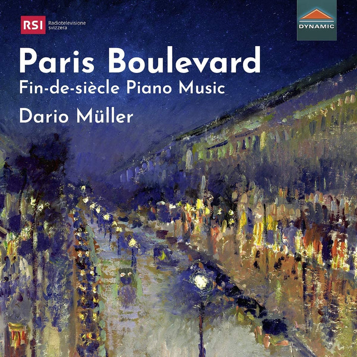 Paris Boulevard: Klaviermusik [Dario Müller] [Dynamic S7877] [Audio CD]