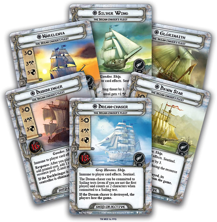 Erweiterung der Dream-Chaser-Kampagne: Herr der Ringe LCG