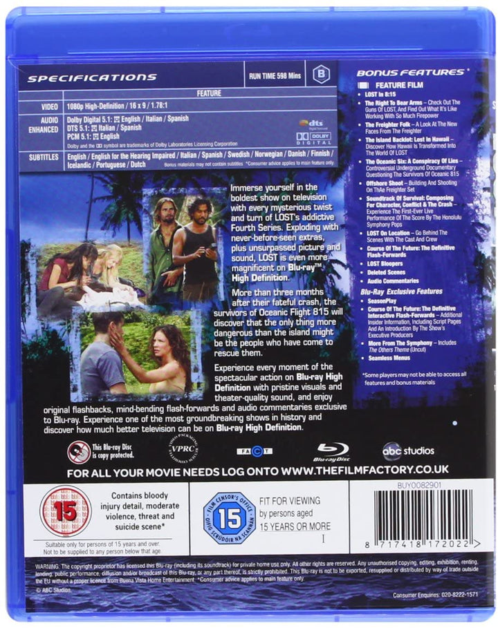 Lost – Die komplette Staffel 1–6 – Mystery [Blu-ray]