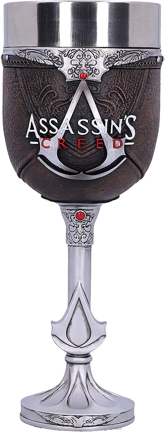 Nemesis Now offiziell lizenzierter Assassins Creed Brown Hidden Blade-Spielkelch,