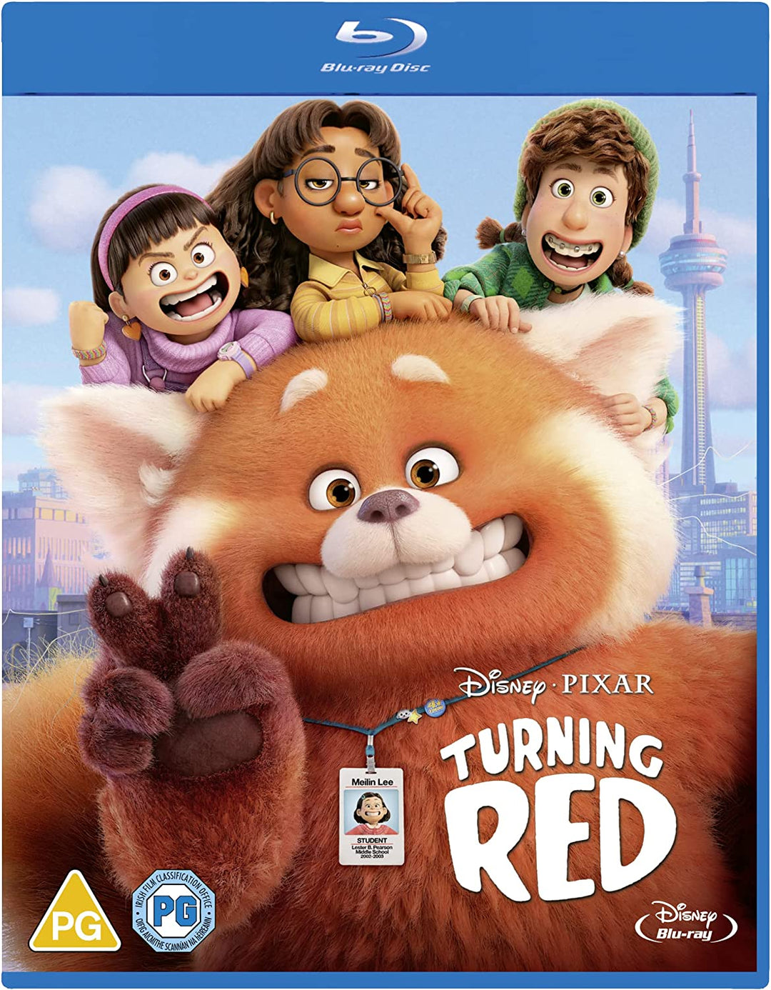 Disney &amp; Pixars Turning Red [2022] [Region Free] [Blu-ray]