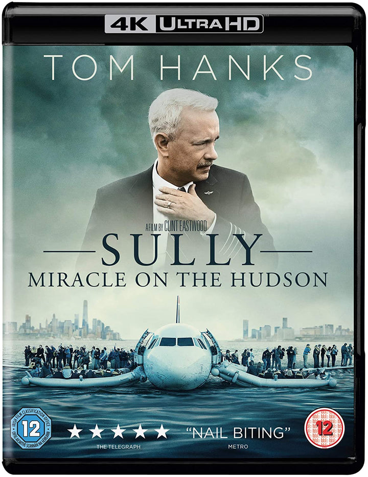 Sully: Miracle On The Hudson [4K Ultra HD] [2016] – Drama [BLu-ray]