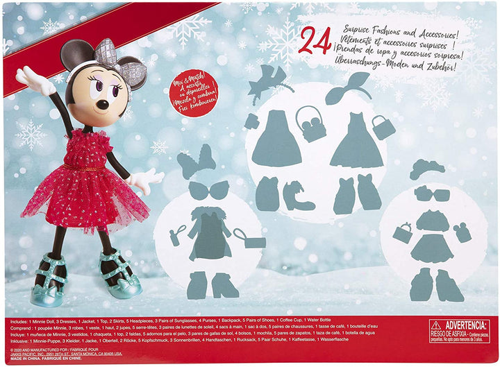 Neckip 215714 Minnie Mouse Adventskalender 24 Tage Feiertagsthema