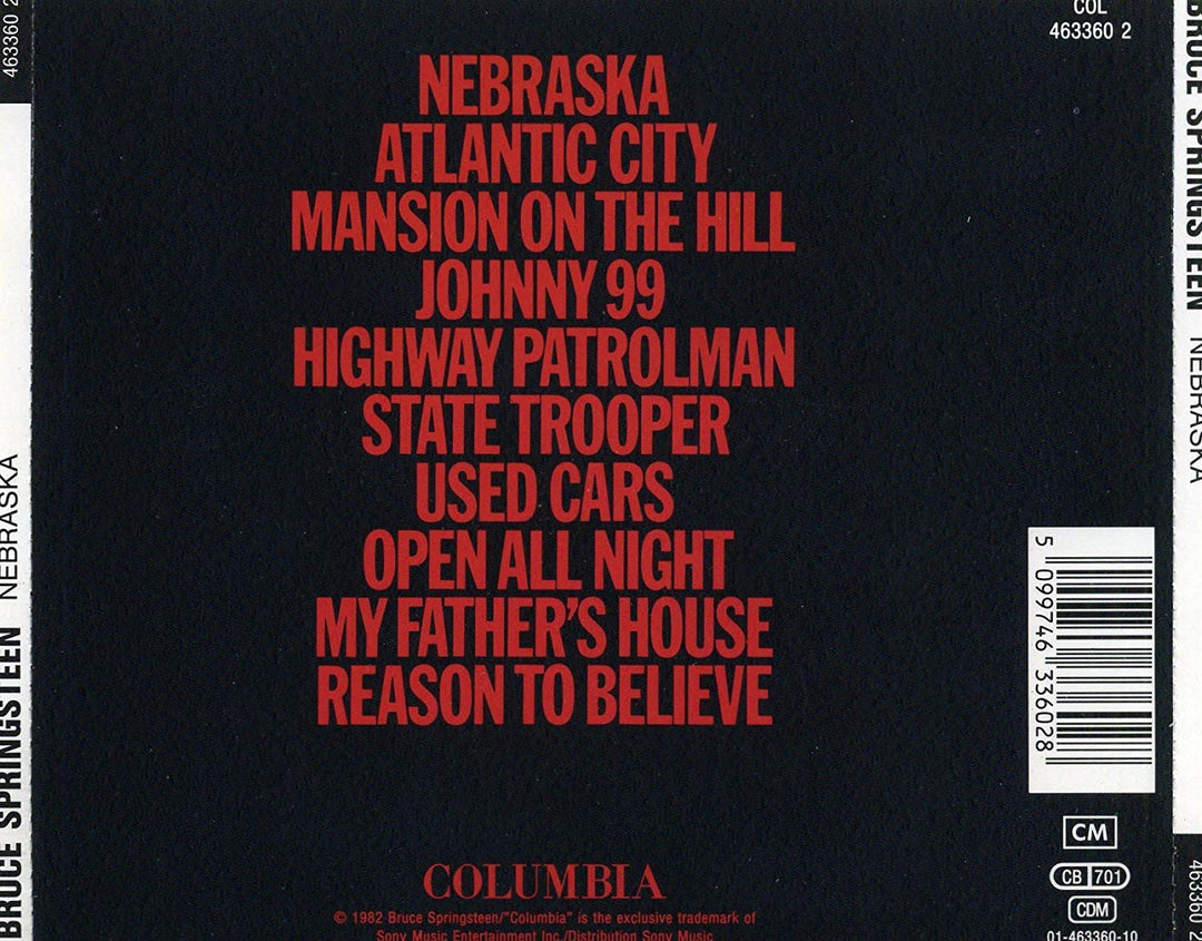 Bruce Springsteen - Nebraska [Audio-CD]