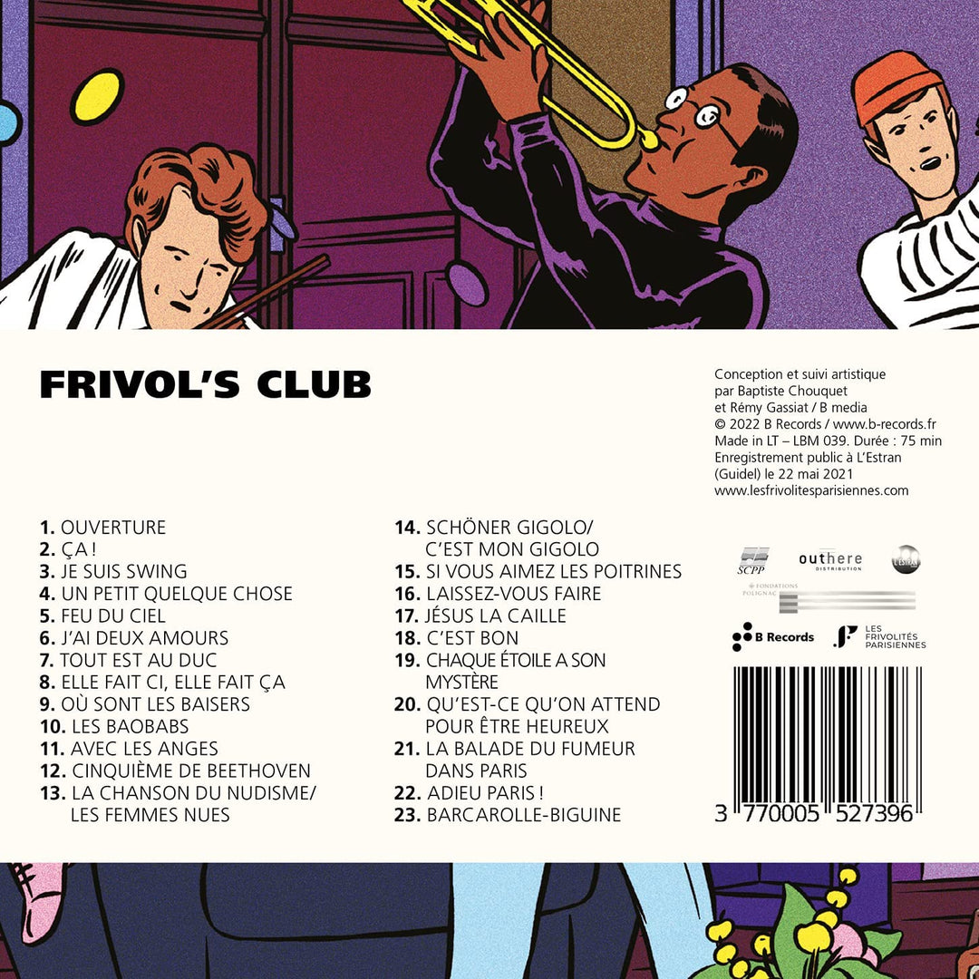 Frivol's Club (Live) [Audio CD]