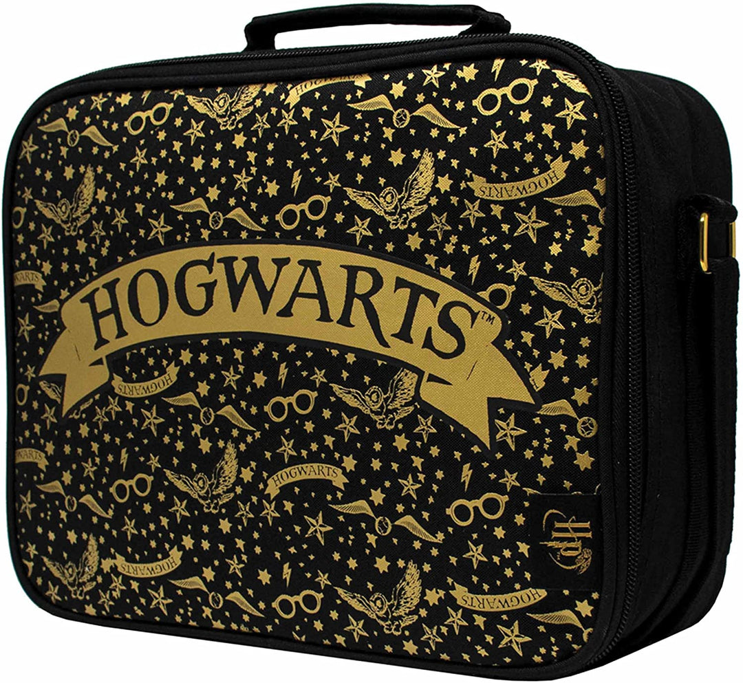 Blue Sky Designs Ltd Harry Potter Hogwarts schwarze Lunchtasche