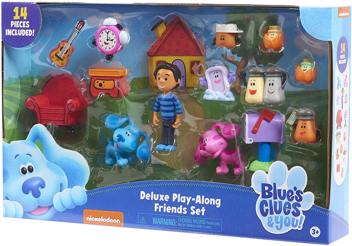 JP Blues Clues &amp; You BLU10000 Blue's Clues &amp; You Deluxe-Play-Along-Figurenset