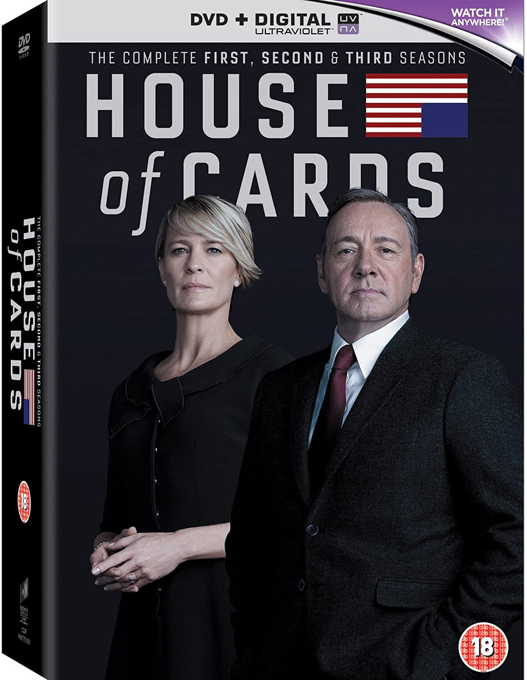 House of Cards – Staffel 1–3 – Drama [DVD]