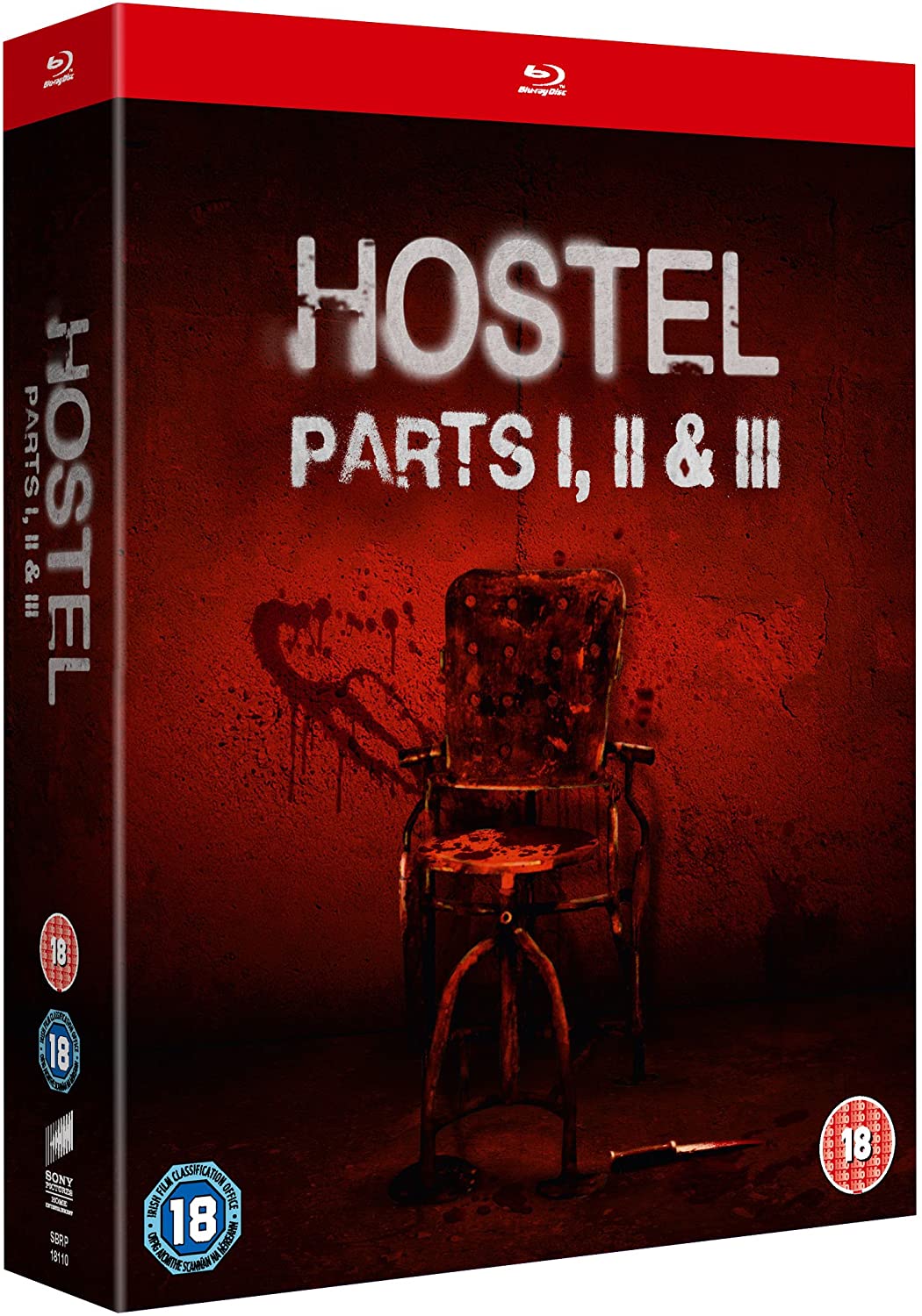 Hostel: Teile I, II und III [Region Free] – Horror/Mystery [Blu-ray]