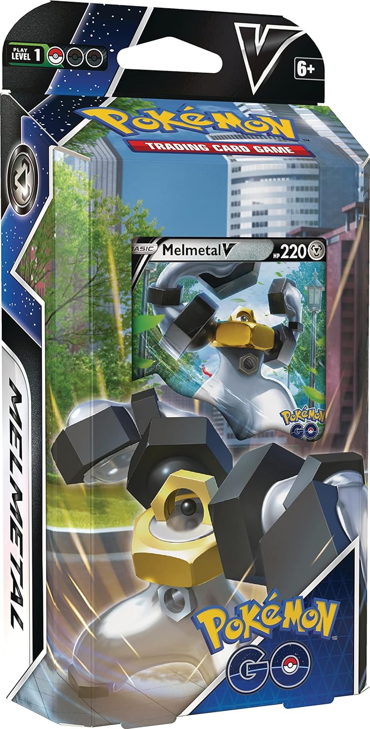 Pokémon TCG: Pokémon GO Melmetal V Battle Deck (60 Karten, spielbereit)