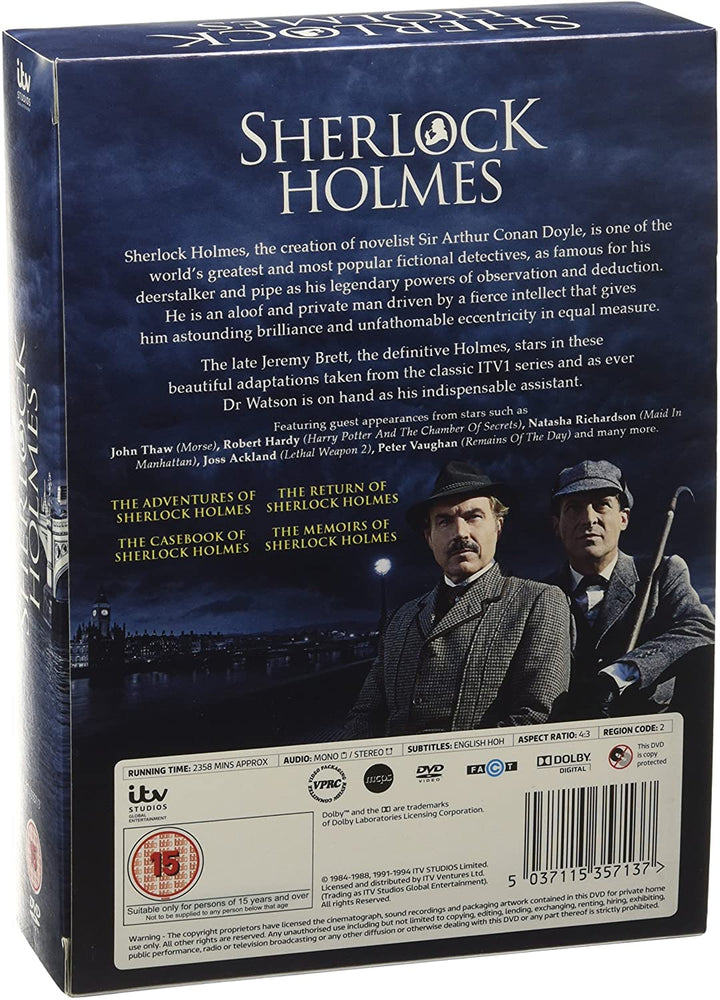 Sherlock Holmes: Die komplette Sammlung – Mystery [DVD]