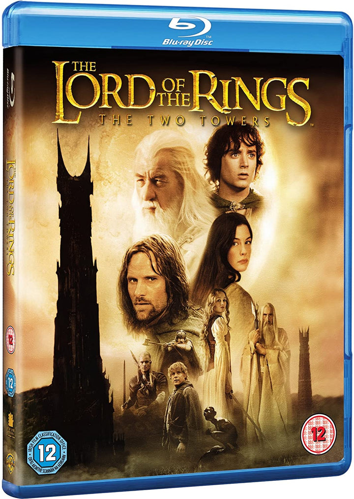 Der Herr der Ringe: Die zwei Türme [2002] [Region Free] – Fantasy/Abenteuer [BLu-ray]